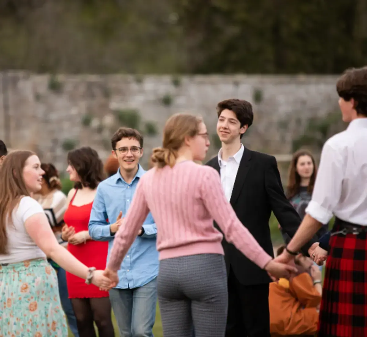 Whole School dancing reels